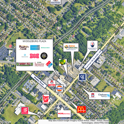 7183 Pearl Road SR 42 Middlebrg Hts, OH
				44130