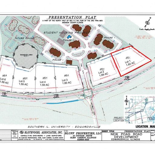 0 NE New Poag Road - Lot 1 NE Edwardsville, IL
				62025