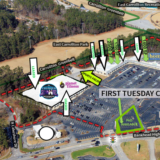 1004 Bankhead Hwy, First Tuesday Center (Unit B-19) Carrollton, GA
				30117