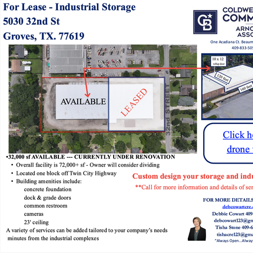 5030 32nd St Groves, TX
				77619