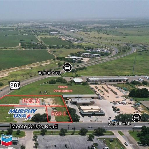 0 E. Monte Cristo Road Edinburg, TX
				78539