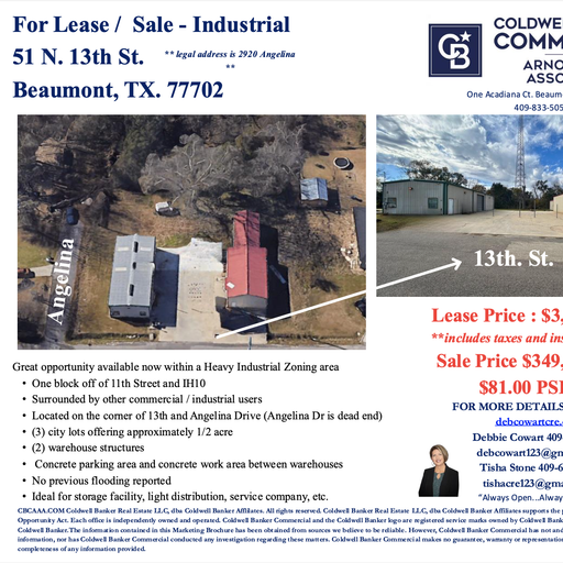 51 N 3th St Beaumont, TX
				77702
