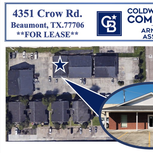 4351 Crow Rd. Beaumont, TX
				77706
