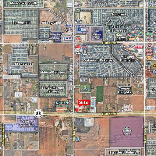 Hardcorner Loop 88 & Slide Road Lubbock, TX
				79424