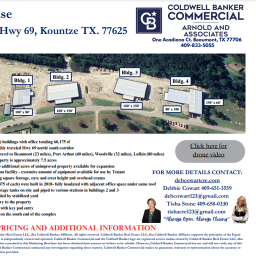 1105 Old Hwy 69 Kountze, TX
				77625