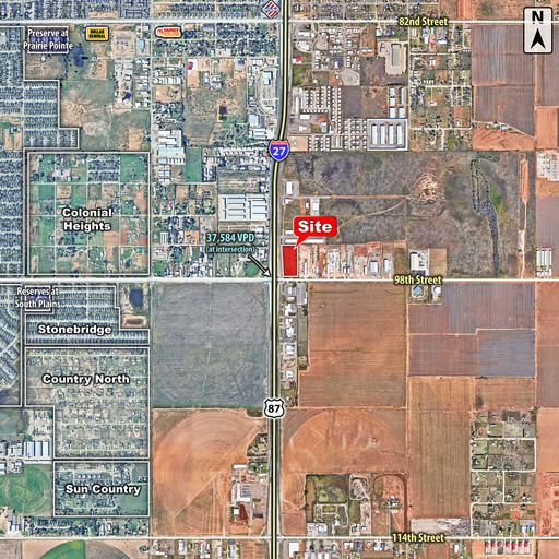 Hardcorner Highway 87 & 98th Street Lubbock, TX
				79404